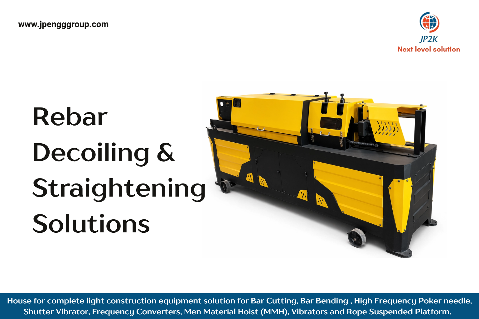 Rebar Decoiling & Straightening Solutions